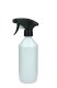500 ml PET-Flasche Leichtgewicht weiß, Ø 69,5 mm, Metallfreie Trigger-Sprühpistole schwarz, geriffelt