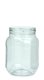 700 ml PET-Weithalstiegel 82 klar, achteckig (82 RTS) – ohne Deckel