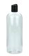 750 ml PET-Flasche transparent, Ø 76,0 mm, Disc-Top-Verschluss schwarz