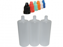 200 ml Tropf-Flasche - PE Q - Farben frei wählbar