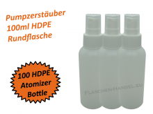 Atomizer Bottle HDPE 100ml