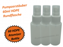 Pumpzerstäuber Flasche HDPE 60ml