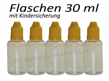 30 ml Tropf-Flasche - PET - gelb