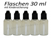 30 ml Tropf-Flasche - PET - schwarz