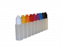 20 ml Tropf-Flasche - PE - verschiedene Farben