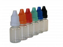 10 ml Tropf-Flasche - PET Q - Farben frei wählbar