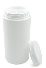 1.600 ml UN-Schraubdose weiß mit Abdichtplombe – bauartgeprüft (X)