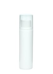 10 ml Airless Spender - Piccolo - weiß, Kappe transparent