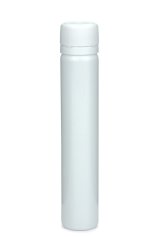 25 ml PET-Mini-Flasche weiß, Ø 20,8 mm, Verschluss weiß