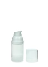 30 ml Airless Spender - Medio - klar, Kopf weiß