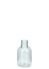 35 ml PET-Flasche transparent, Ø 34 mm, ohne Verschluss