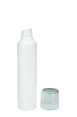 40 ml Airless Spender - Primo - weiß, Kappe klar