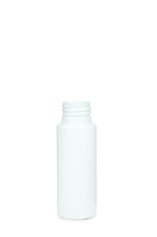 50 ml PETG-Flasche weiß, Ø 32 mm, ohne Verschluss