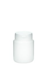 80 ml HDPE-Kapseldose weiß – Jaycap-Prellverschluss mit Erstöffnungsanzeige