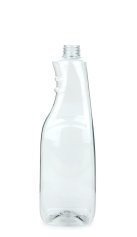 1000 ml PET-Flasche transparent, 90 × 76 mm, ohne Verschluss