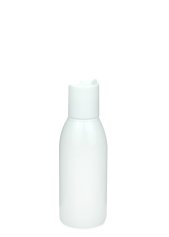 100 ml PET-Flasche weiß, Ø 41,9 mm, Disc-Top-Verschluss weiß