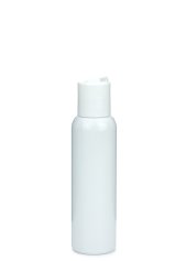 100 ml PET-Flasche weiß, Ø 37,1 mm, Disc-Top-Verschluss weiß