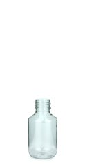100 ml PET-Flasche transparent, Ø 47,8 mm, ohne Verschluss