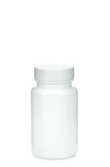 100 ml PET-Packer Schraubdose weiß (38/400) – mit Schraubdeckel, glänzend