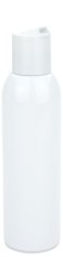 150 ml R-PET-Flasche weiß, Ø 42,2 mm, Disc-Top-Verschluss weiß