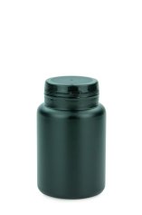 150 ml HDPE-Kapseldose schwarz – Jaycap-Prellverschluss mit Erstöffnungsanzeige