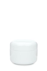 150 ml Nouvelle Cremetiegel doppelwandig weiß – ohne Abdeckscheibe