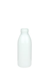 150 ml R-PET-Flasche weiß, Ø 46,2 mm, ohne Verschluss