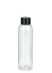 150 ml PET-Flasche transparent, Ø 42,2 mm, Schraubverschluss schwarz