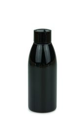 150 ml PET-Flasche schwarz, Ø 46,2 mm, Schraubverschluss schwarz
