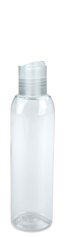 200 ml PET-Flasche transparent, Ø 45,8 mm, Disc-Top-Verschluss transparent