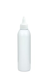 200 ml PET-Dosierflasche weiß, Ø 45,8 mm, On/Off-Verschluss weiß