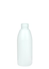 200 ml R-PET-Flasche weiß, Ø 50,4 mm, ohne Verschluss
