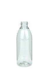 200 ml PET-Flasche transparent, Ø 50,4 mm, ohne Verschluss