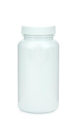 200 ml PET-Packer Schraubdose weiß (45/400) – mit Schraubdeckel, matt gerippt