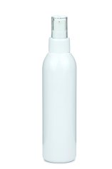 200 ml PET-Flasche weiß, Ø 45,8 mm, Lotionpumpe weiß