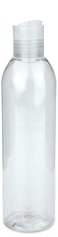 250 ml PET-Flasche transparent, Ø 49,0 mm, Disc-Top-Verschluss transparent