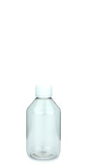 250 ml PET-Laborflasche transparent, Ø 63,0 mm