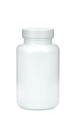 250 ml PET-Packer Schraubdose weiß (45/400) – mit Pressure-Sensitive-Einlage, glänzend