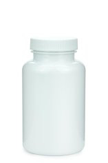 250 ml PET-Packer Schraubdose weiß (45/400) – mit Schraubdeckel, matt gerippt