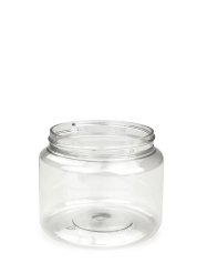 250 ml PET-Classic Tiegel klar (70/400) – ohne Deckel