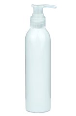 250 ml PET-Flasche weiß, Ø 49,0 mm, Seifenpumpe natur