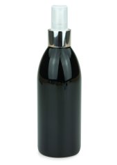 250 ml PET-Flasche schwarz, Ø 54,5 mm, Sprühzerstäuber, Luxury-Ausführung natur, glatt
