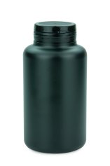 300 ml HDPE-Kapseldose schwarz – Jaycap-Prellverschluss mit Erstöffnungsanzeige
