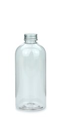 500 ml PET-Flasche transparent, Ø 70,0 mm, Alu-Schraubkappe