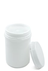 780 ml UN-Schraubdose weiß mit Abdichtplombe – bauartgeprüft (X)